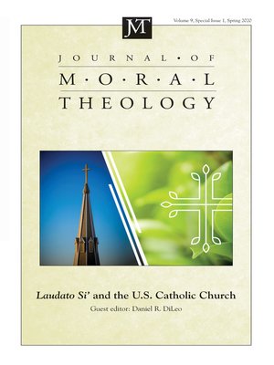 cover image of Journal of Moral Theology, Volume 9, Special Issue 1